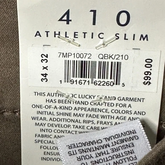 Men's Lucky Brand tan pants. - Picture 3 of 5